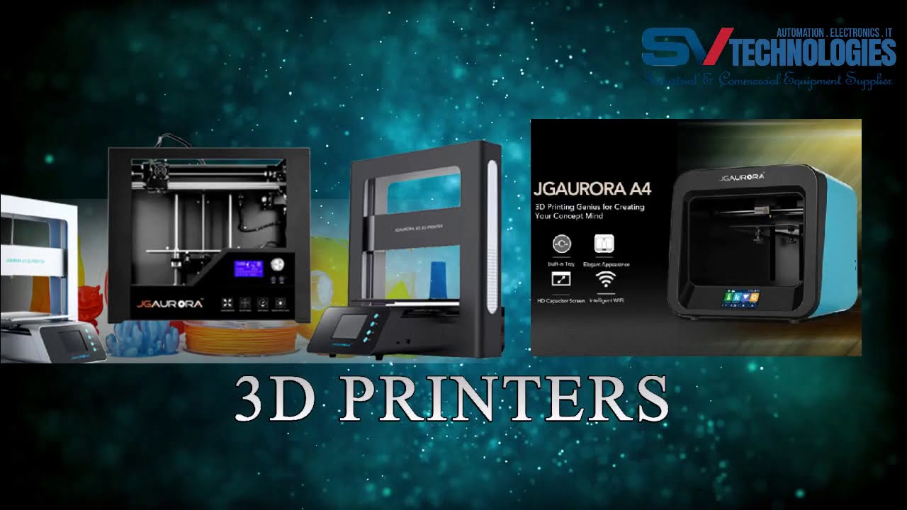 3D Printer Working SV Technologies - YouTube