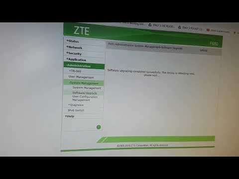 downgrade the firmwaire zte f680 v2 (0657224987)