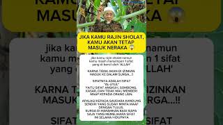 Jika Kamu Rajin Sholat Kamu Akan Tetap Masuk Neraka  shorts mbahmoen motivasi viral