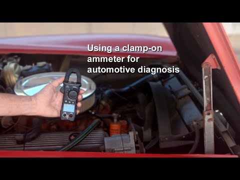 Automotive Clamp On Amp Meter