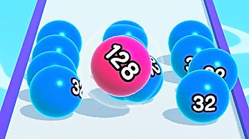 Ball Run 2048 Merge Number ! MAX LEVELS Gameplay Walkthrough New Update Part 151 android, ios
