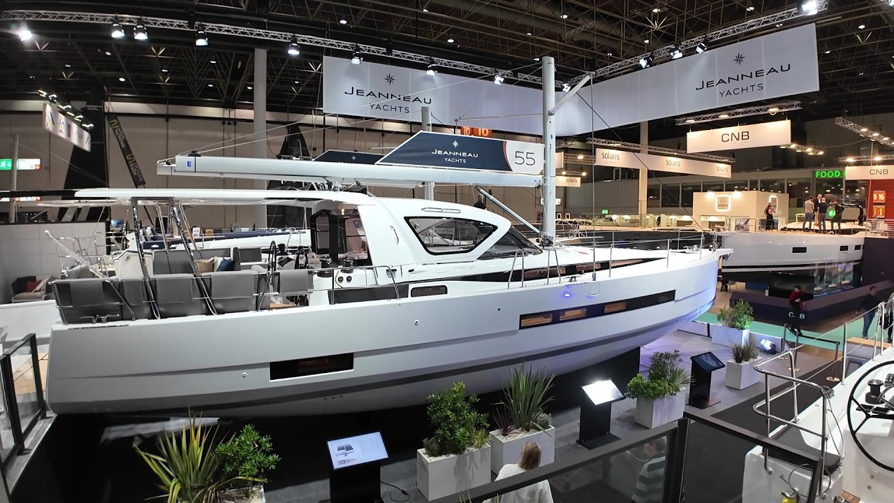 ⁣Inside the luxury JEANNEAU 55 sailing yacht 2026