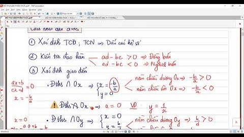 TOÁN 12 - ĐỒ THỊ HÀM PHÂN THỨC + TƯƠNG GIAO