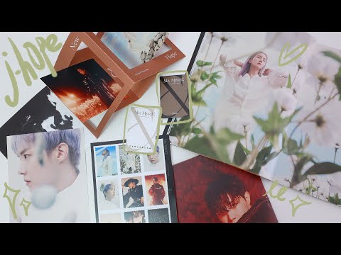 BTS j-hope 포토북 언박싱 🤍 Me, Myself & j-hope unboxing