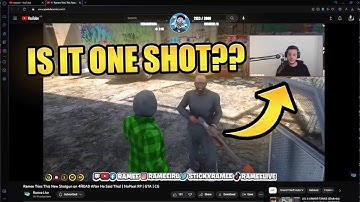 Swizz Reacts to Ramee Tries This New Shotgun on 4HEAD After He Said This!! | NoPixel RP | GTA | CG