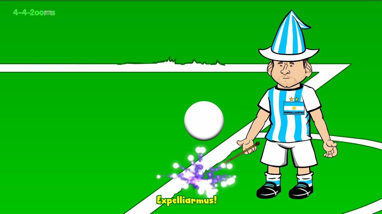 ð«IRAN vs ARGENTINA 0-1ð« by 442oons (Lionel Messi World Cup 2014 Cartoon