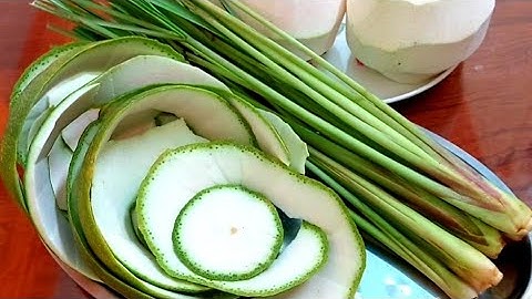 Vỏ Bưởi Và Sả Làm Cách Này Hết Rụng Tóc , Còn Mọc Lên Tua Tủa