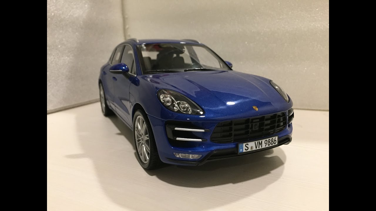 1/18 Minichamps Porsche Macan Turbo - YouTube