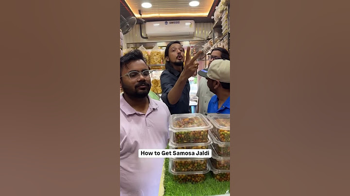 Dont try this at home! (How to get samosa jaldi) @Abhisheksonpaliya #short
