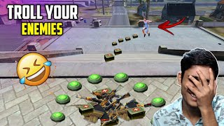 Best Ways To Troll your Enemies And Friends In Free Fire | Trolling Friends In Free Fire