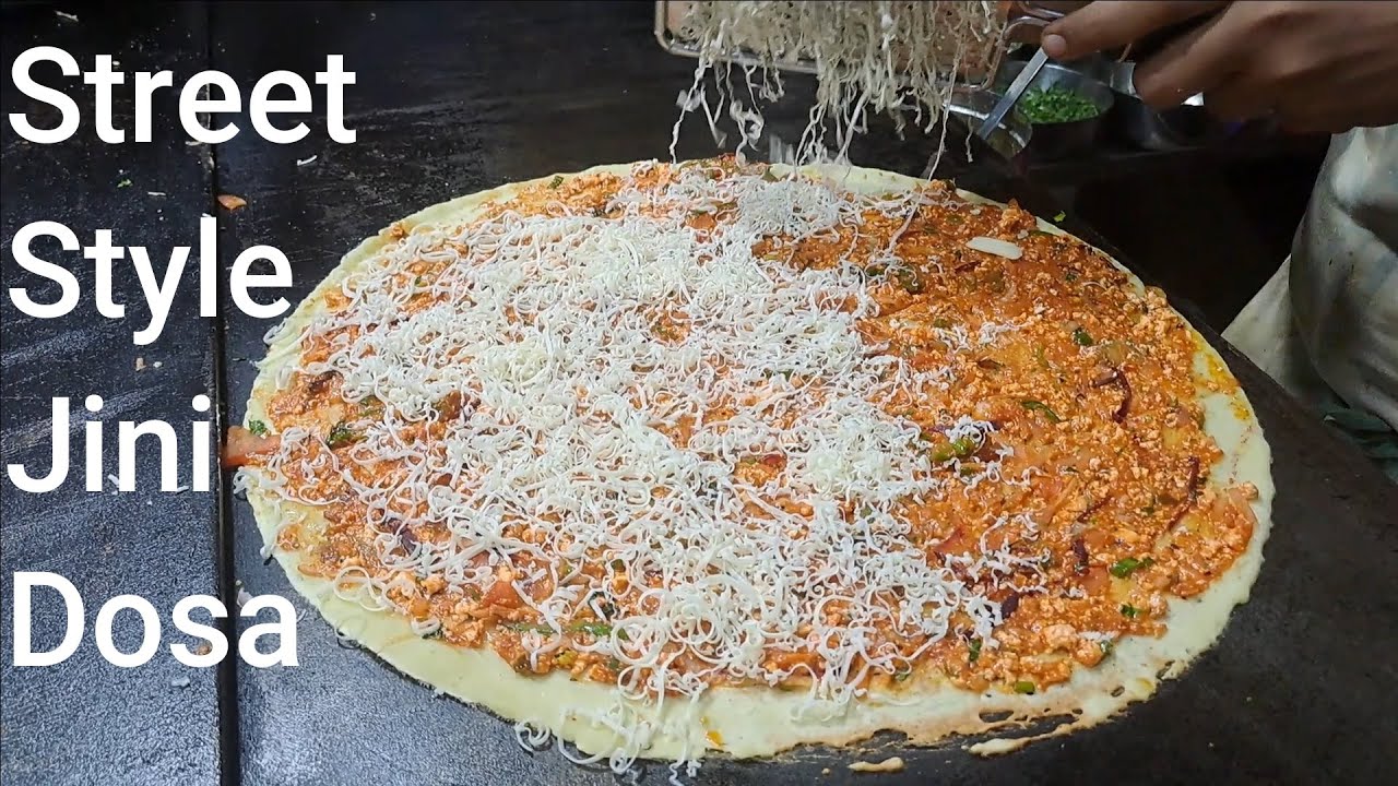 Dakshin Davangere Loni Sponge Dosa | Indian Street Food | Mumbai Walkers