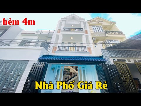 Video Bán nhà quận 12 | Nhà phố giá rẻ diện tích 4 x 13m xây... - youtube