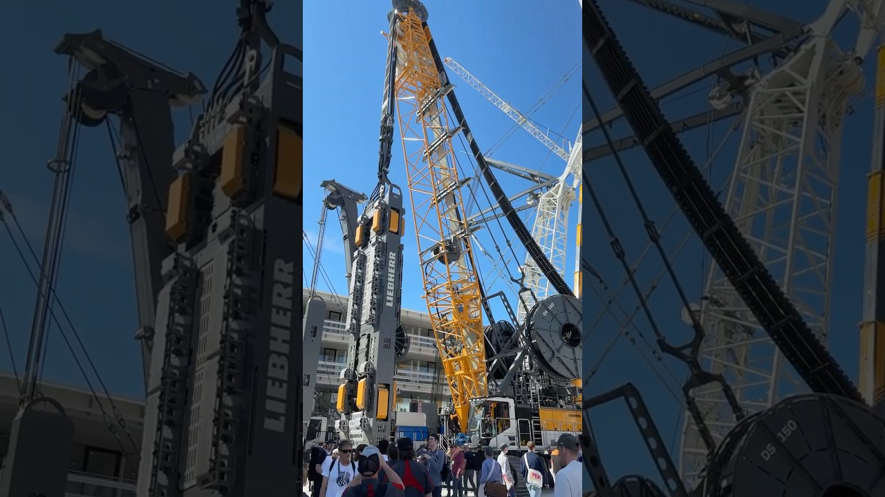 Liebherr HS 8130.1 Crane with LSC 8-20 Slurry Wall Cutter