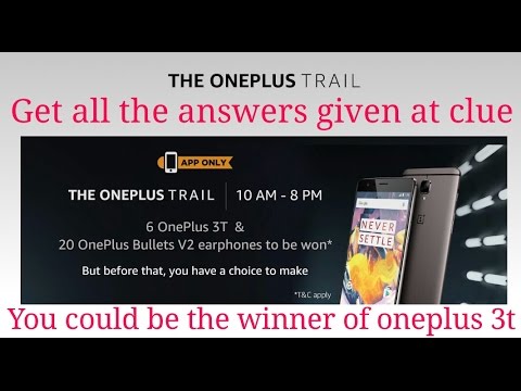 get-free-oneplus-3t-and-oneplus-bullet-v2-earphone-by-entering-the-contest-by-amazon-app