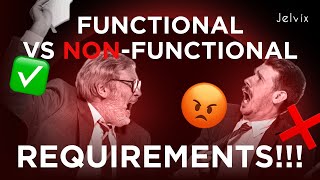 FUNCTIONAL VS NON-FUNCTIONAL REQUIREMENTS. JUST WATCH THIS screenshot 4