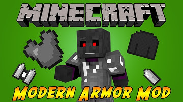 Minecraft Mod Spotlight - Modern Armor Mod! (1.6.4)