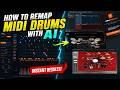 MIDI Drum Remapping Tutorial Using AI for Kontakt &amp; Modern Drum VSTs | DrumRemap