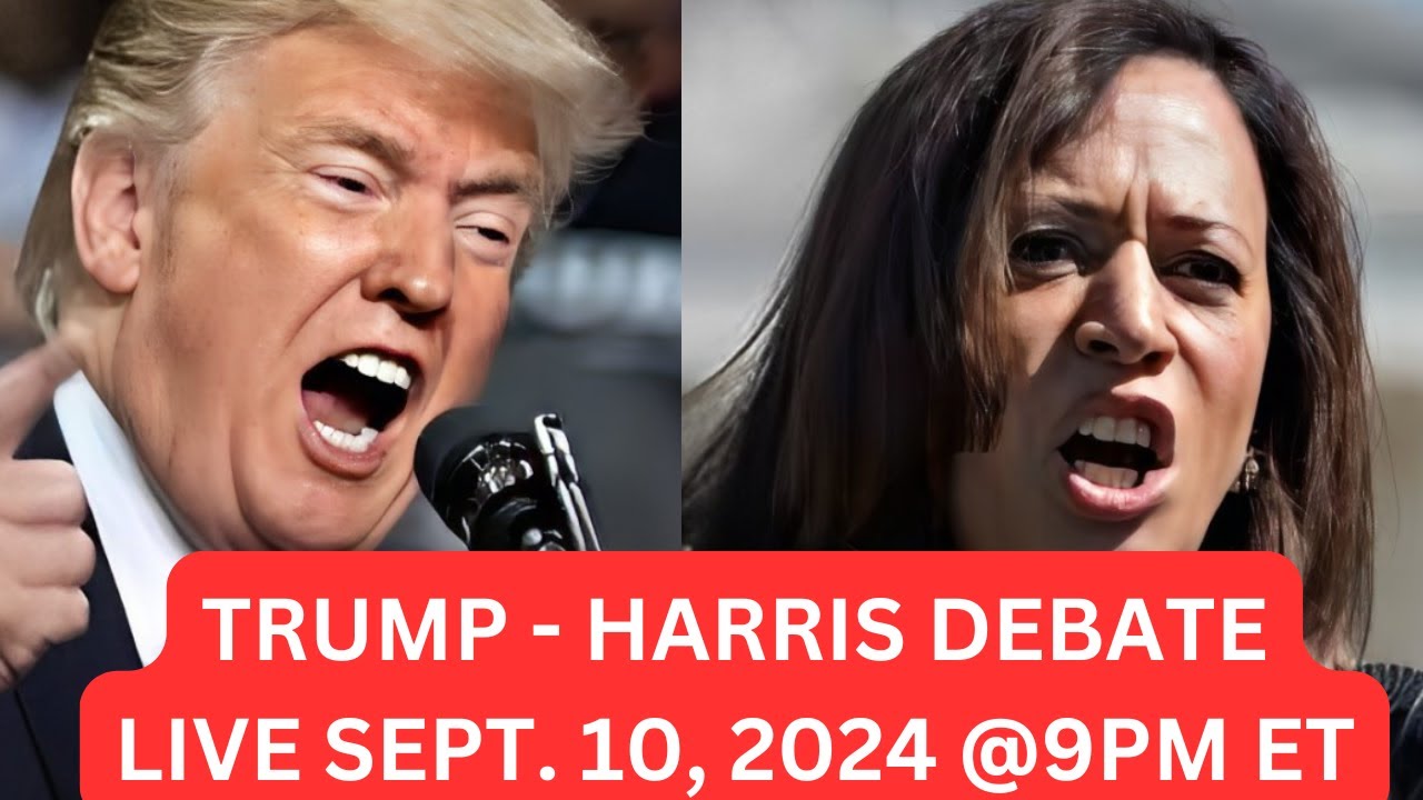 LIVE! Trump VS Harris Presidential Debate - YouTube