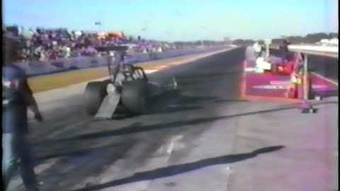 Bob Leverich Dale Hall Nutmegger Small Block Chevy Top Alcohol Dragster Video 5