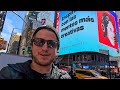 ¡Vi el anuncio de CREATIVO en TIMES SQUARE! | Caminando en NUEVA YORK