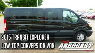 2015 Ford Transit Explorer Low-Top Conversion Van | Dave Arbogast Van Depot