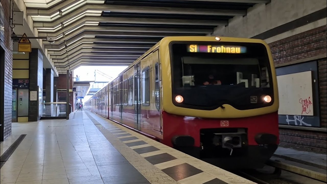 S-Bahn Berlin | Mitfahrt in der S1 von Gesundbrunnen bis Frohnau in der BR 482 Mod