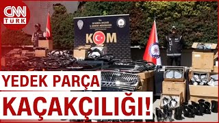 90 Milyon Liralık Kaçak Oto Parçası! 5 İlçede Yapılan Operasyonlarda 8 Kişi Gözaltına Alındı