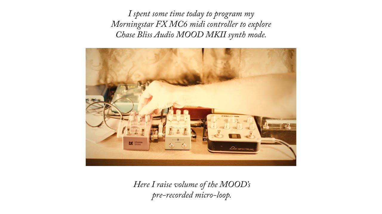 "Friday Blooper" Chase Bliss Mood MkII SYNTH Mode YouTube