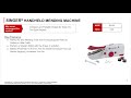 Singer Stitch Sew Quick | Handheld Mending Device | Product Demonstration