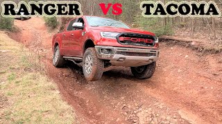 Ranger vs Tacoma 4x4 Off-Roading 2022 Compilation Mid-Size Pickup Truck Comparison