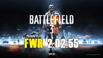 Battlefield 3 Any% Speedrun Former World Record 2:02:55