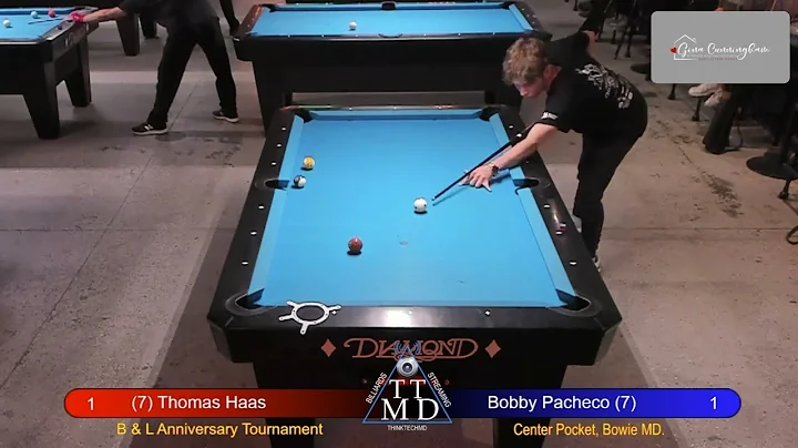 Thomas Haas vs Bobby Pacheco:  2022 B & L Annivers...