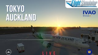 MSFS LIVE | AIR NEW ZEALAND REAL OPS | Horizon Boeing 7879 | IVAO | CaptHMW