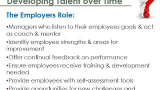 Chapter 4 Career Management
