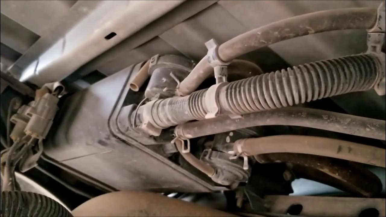 2001 2004 toyota tacoma charcoal canister location and overview youtube