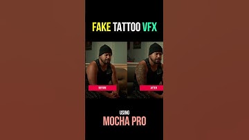 FAKE tattoo VFX! | Mocha Pro