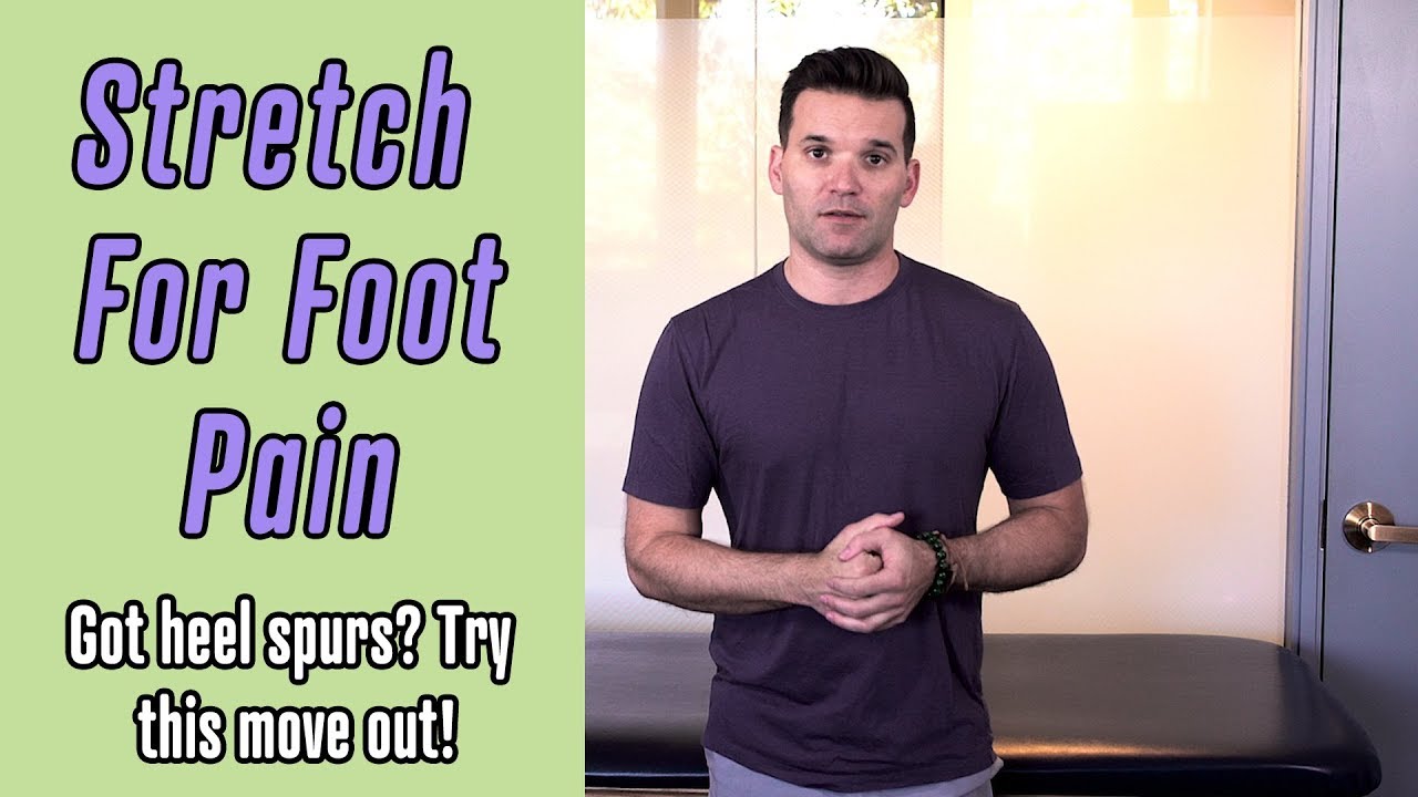 Stretch For Foot Pain - YouTube