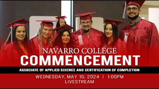 2024 Commencement Ceremony (AAS, & Certificates)