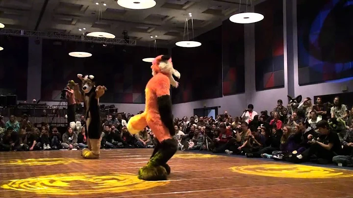 FC2012 Fursuit Dance Competition - Nova Shepard vs...