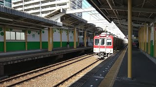 近鉄6020系C53+6600系FT01編成の準急古市行き 針中野駅