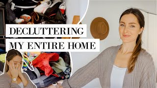 Decluttering my ENTIRE HOME | getting rid of stuff + stress