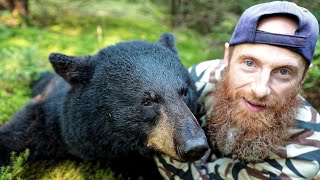 Hunting, Cooking Delicious Wild Black Bear!