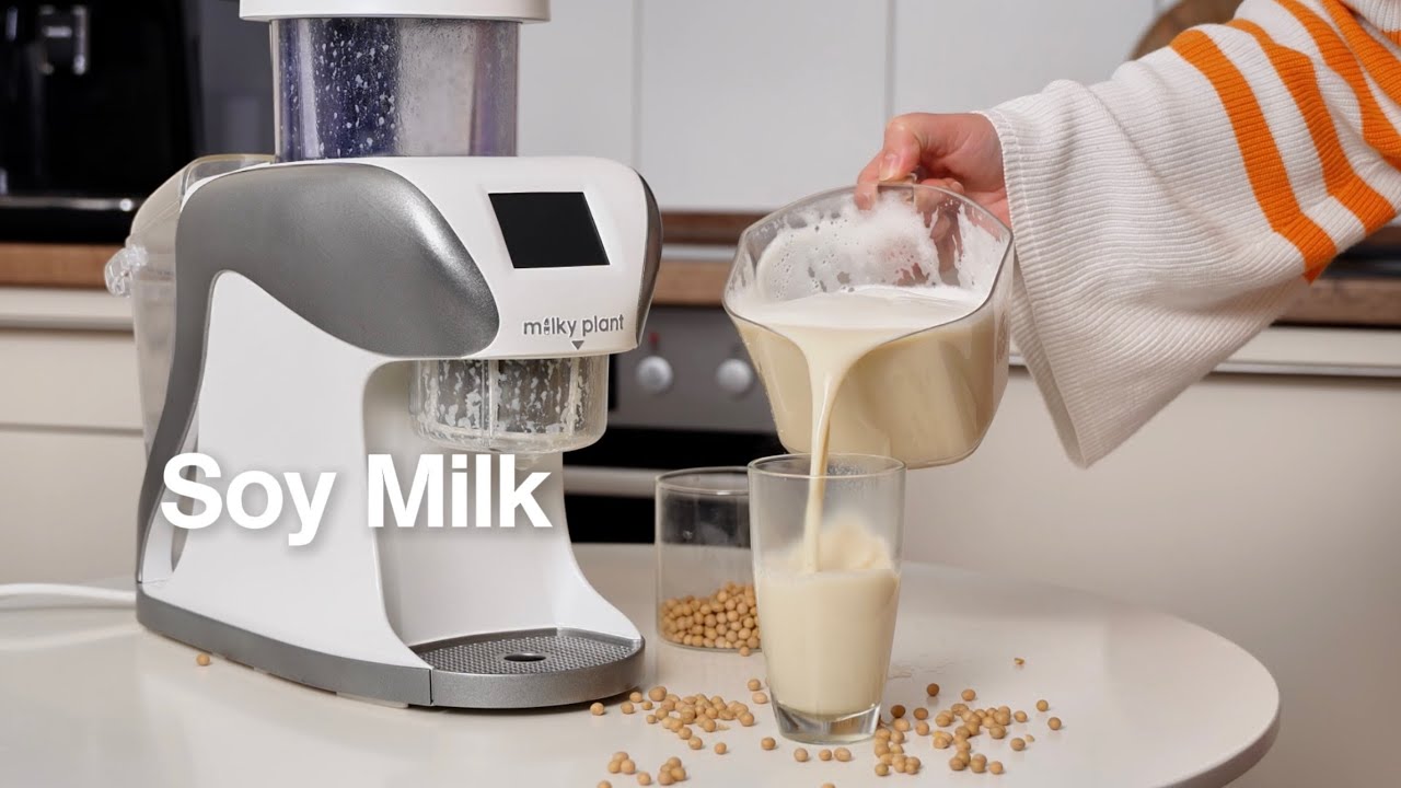 How to Make Soy Milk with The Milky Plant Plus 🌱