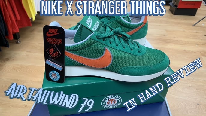 Nike Air Tailwind x Stranger 'Hawkins High' Sneaker - YouTube