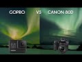 Northern Lights Time Lapse: Gopro 8 vs. Canon 80D - Northern Norway