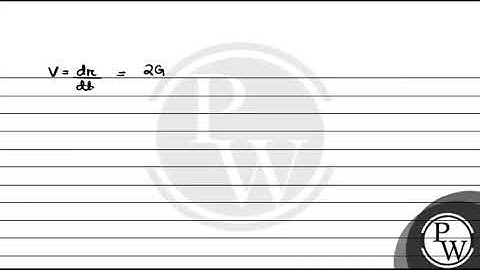 A body is projected vertically upwards from the surface of earth with a velocity sufficient enou....