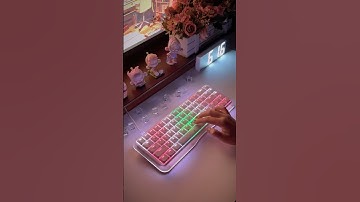 Kemove K68 Angel | Demon Mechanical Keyboard #kemove #keyboard #desksetup  #keyboards