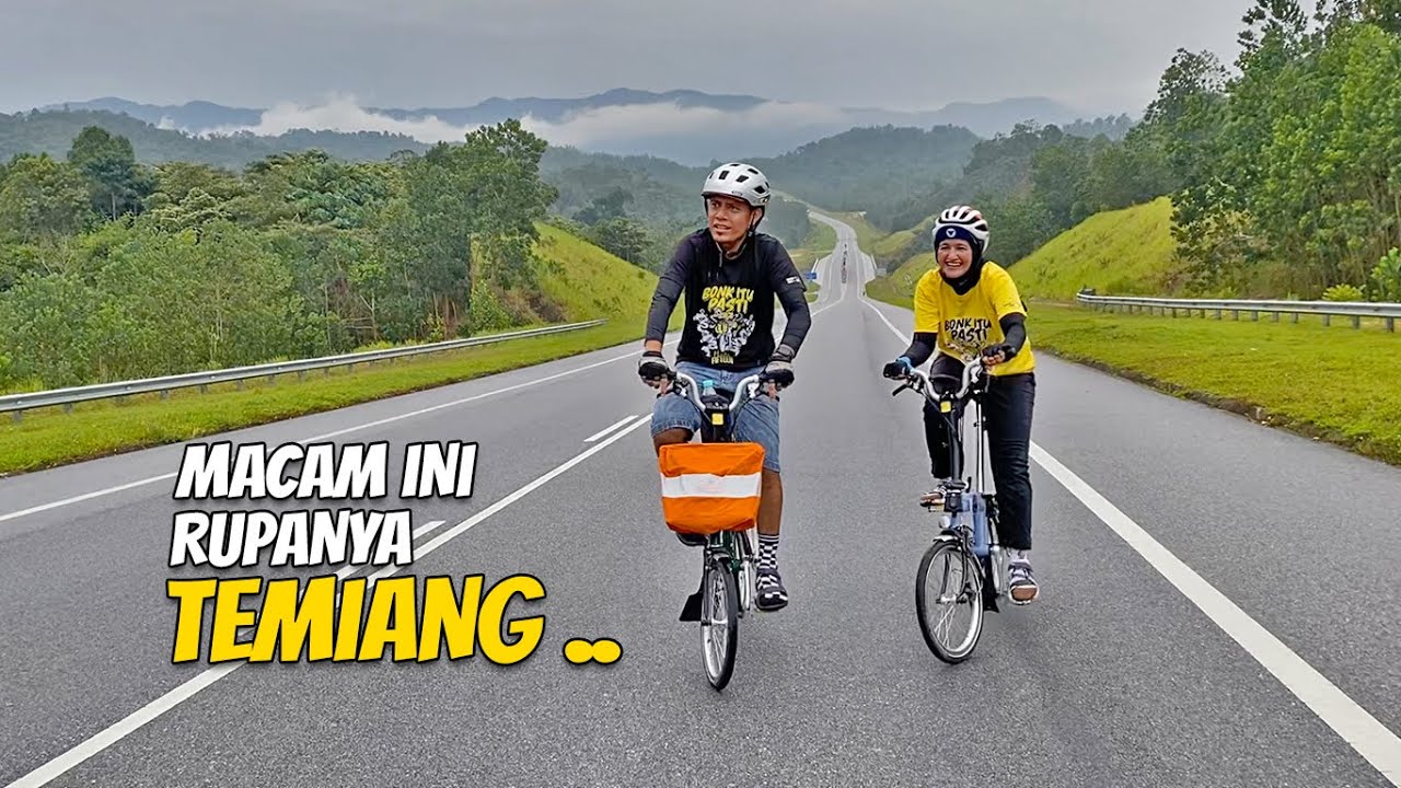 Siapa kata Temiang panas ?? .. sejuk lencun berkabus wooo .. tercapai wishlist nak kayuh sini ..