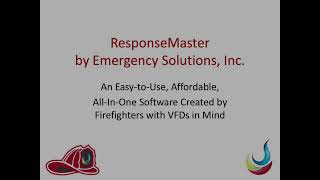 ResponseMaster Fire Department RMS: All-In-One Software with Volunteer Fire Departments In Mind