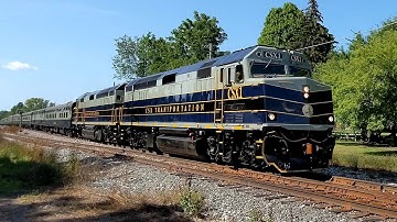 CSX OCS Executive Passenger train through South Lyon